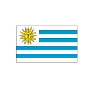  Uruguay Flag 5ft x 8ft Nylon: Patio, Lawn & Garden