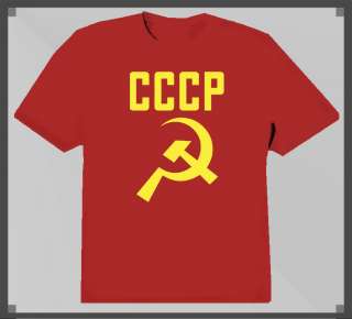 CCCP USSR Russia Soviet Union T Shirt All Sizes  