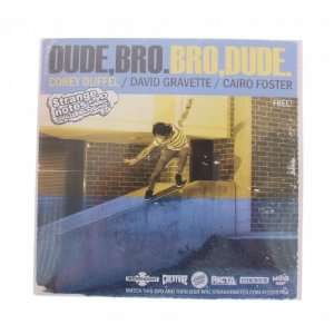 Strange Notes Dude Bro Skateboard DVD 