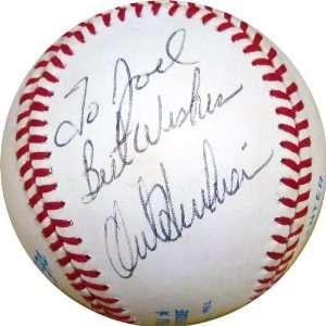  Orel Hershiser Autographed Baseball Sports Collectibles