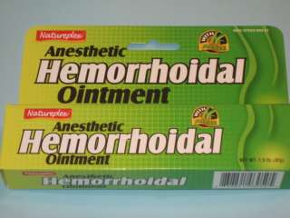 Natureplex Anesthetic Hemorrhoidal Ointment Pain Rellie  