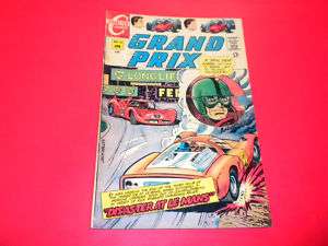 GRAND PRIX #23 Charlton 1969 HOT RODS RACING CARS  