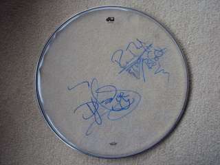 Guns N Roses Signed Autographed Drum Head WITH RARE SKETCH + PROOF 