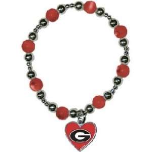  University Of Georgia Jewelry Bracelet Charm Assor Case 