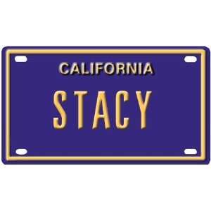 Stacy Mini Personalized California License Plate 