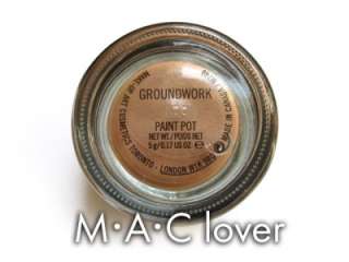 MAC GROUNDWORK Paint Pot BNIB  