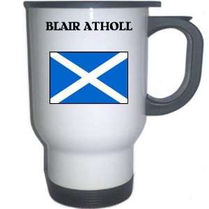  Scotland   BLAIR ATHOLL White Stainless Steel Mug 