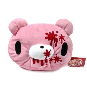  Face Cushion Pillow Tissue Box Holder   11 Pink with Bloody Forehead