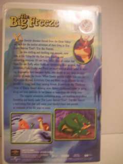 The Land Before Time BIG FREEZE Chidrens VHS Tape 096898798136  