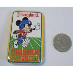  Disney Vintage Button  Mickey Mouse Fotoball Pig Skin 