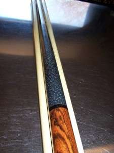 SIGNED VINTAGE PHILLIPPI BILLIARD POOL CUE, 2 SHAFTS, WILL GIVE A 2ND 