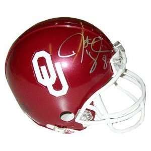  Nate Hybl Autographed/Hand Signed Oklahoma Sooners Replica 