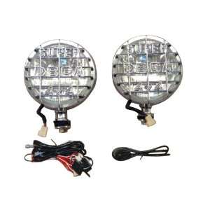 Off Road Lights (7.5 inches)(Chrome) Automotive