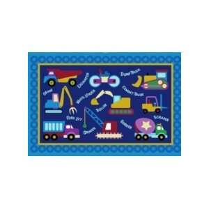  Fun Rugs Olive Kids Under Construction Truck Rug Size: 33 