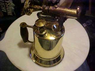 ANTIQUE / VINTAGE POLISHED BRASS, SPECIAL BLOW TORCH / BLOWTORCH 
