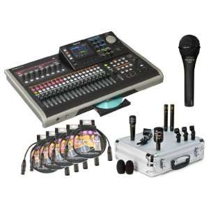   Audix DP QUAD 4 Mic Drum Kit, Audix OM2 Vocal Mic & 5 Pack
