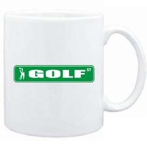  New  Golf Street Sign  Mug Sports