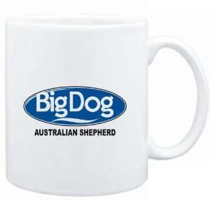 Mug White  BIG DOG  Australian Shepherd  Dogs  Sports 