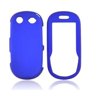  For Samsung T249 Rubberized Hard Case Cover BLUE Cell 