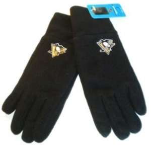  Pittsburgh Penguins Reebok Womens Fleece Gloves Sports 