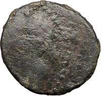   in SICILY 241BC under Romans Authentic Apollo LYRE Ancient Greek Coin