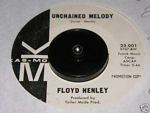 Floyd Henley   Unchained Melody Northern Soul Xover 45  