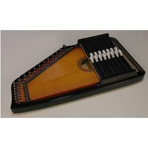   SUNBURST SOLID WOOD CHORDED ZITHER AUTOHARP Musical Instruments