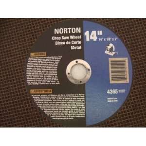  Norton 14 In. Metal Abrasive Cut off Blade