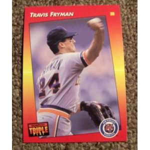  1993 Donruss Triple Play Travis Fryman # 86 MLB Baseball 