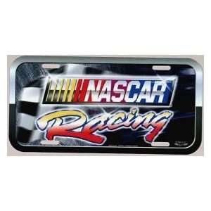 NASCAR Racing License Plate 
