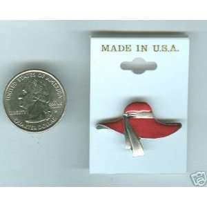  Red Hat Club Hat Lapel Tac Pin: Everything Else