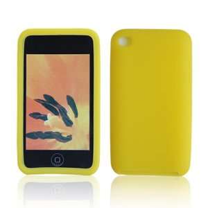   : Silicone Case Cover for Apple iPod Touch 4 Yellow J15: Electronics