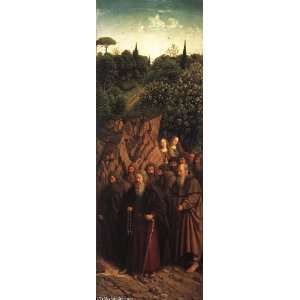  FRAMED oil paintings   Jan van Eyck   24 x 66 inches   The 