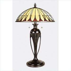 Quoizel Alahambre Tiffany Table Lamp   TFT13993EBC  