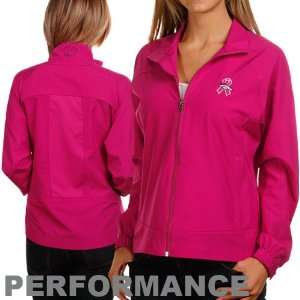   Pink Breast Cancer Awareness Camano Full Zip Jacket: Sports & Outdoors
