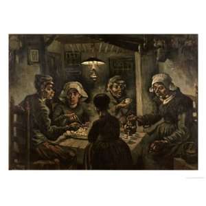   Eaters Giclee Poster Print by Vincent van Gogh, 40x30