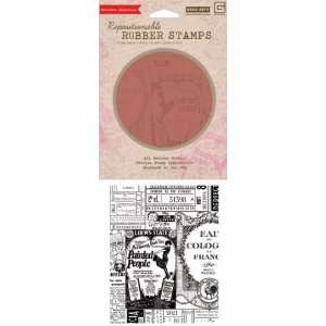  Painted People Background   Cling Rubber Stamps Arts 