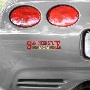  NCAA San Diego State Aztecs Mom Car Decal: Automotive