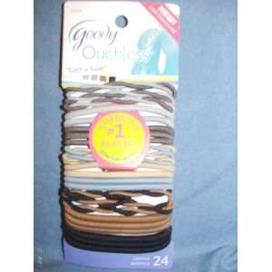  GOODY TWIST GENTLE HAIR ELASTICS OUCHLESS 24 CT. Beauty