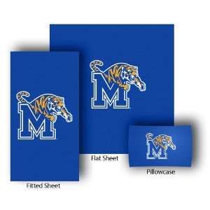  Memphis Tigers NCAA Sheet Set (Twin/Twin XL) Sports 
