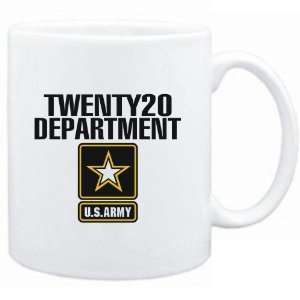  Mug White  Twenty20 DEPARTMENT / U.S. ARMY  Sports 