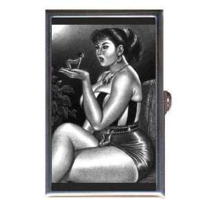  Big Sexy Woman with Little Man Coin, Mint or Pill Box 