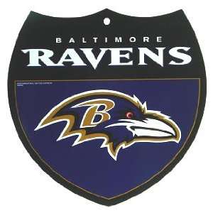  Baltimore Ravens Interstate Sign Nfl Sports Bar New 