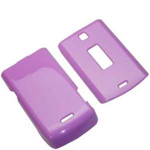  Nextel w385 Solid Purple Crystal Case   Includes TWO Bonus 