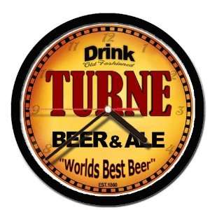  TURNE beer and ale cerveza wall clock 