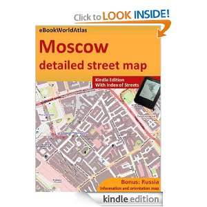 Map of Moscow (Russia): eBookWorldAtlas Team:  Kindle Store