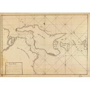    1770 map Indonesia, Bangka Strait, Sumatra