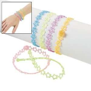  Star Jelly Bracelets   Novelty Jewelry & Bracelets: Toys 