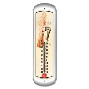   Rising Automotive Thermometer   Victory Vintage Signs: Home & Kitchen