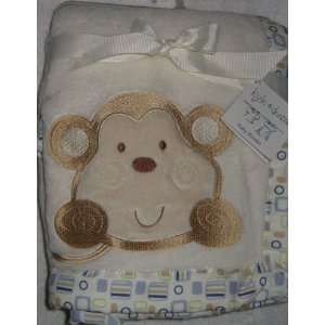  kyle & deena Ultra Soft Baby Blanket Monkey: Baby